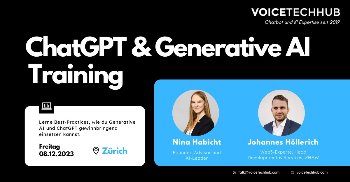 ChatGPT und Generative AI Training