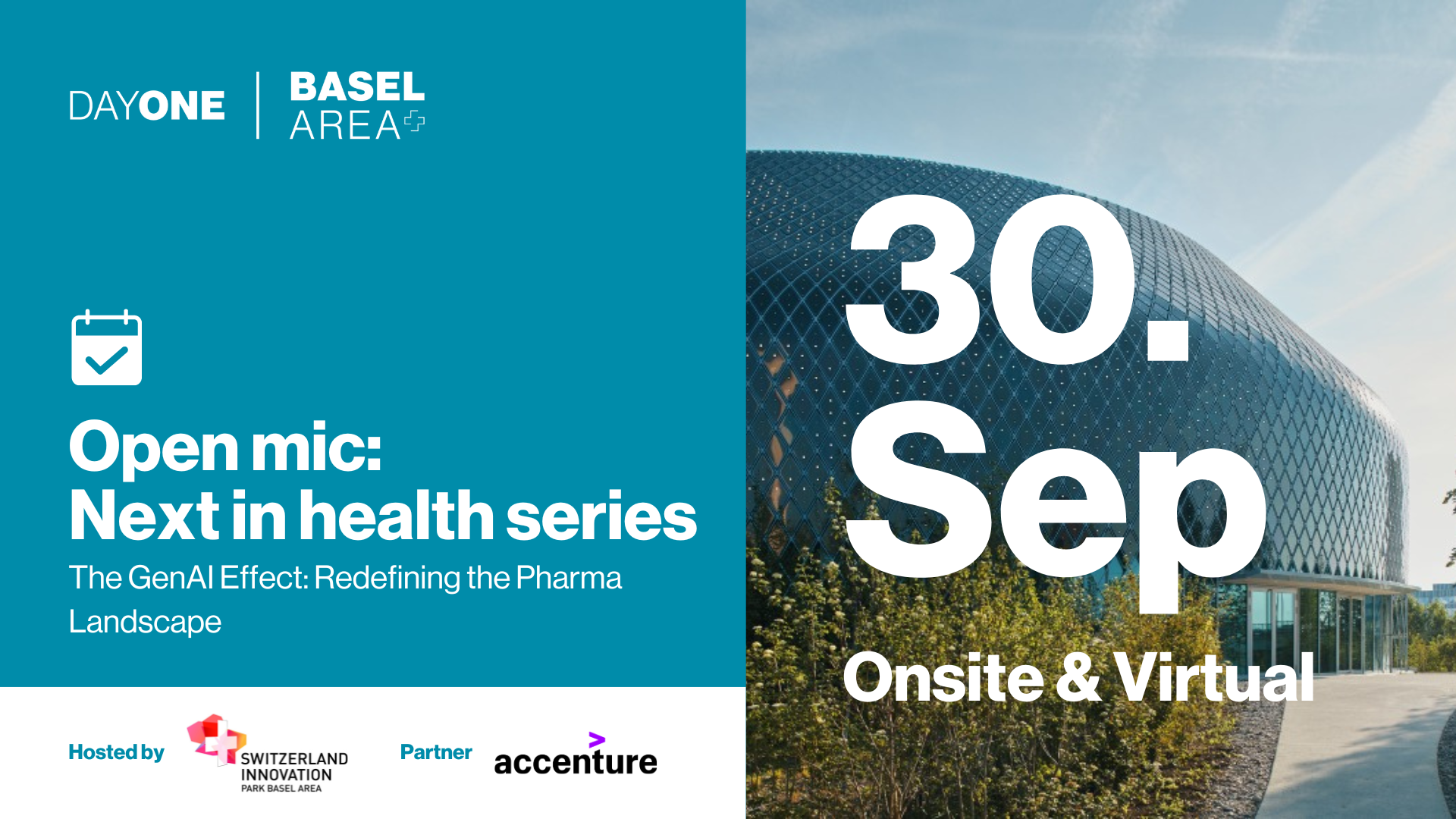 Open mic: Next in health series