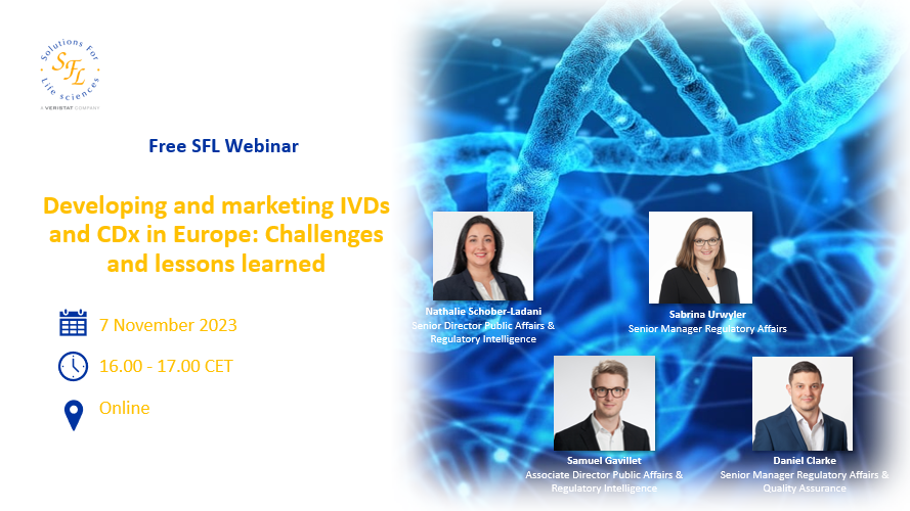 Developing and marketing IVDs and CDx in Europe: Challenges and lessons learned