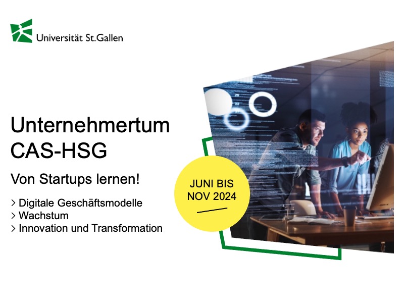 Unternehmertum CAS – HSG