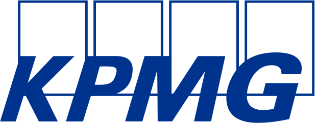 KPMG Logo in blue on transparent background